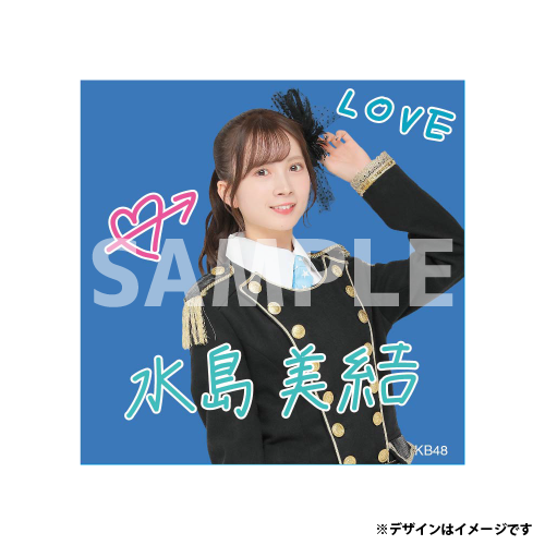 ステッカー　水島 美結