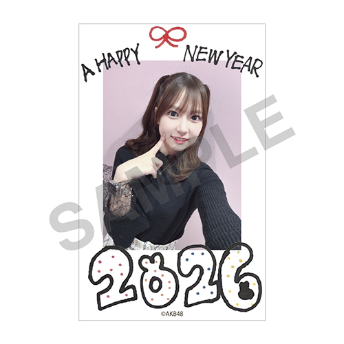 チェキ風カード　橋本 陽菜