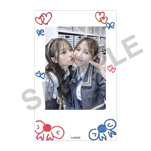 チェキ風カード　鈴木 くるみ