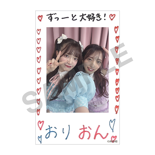 チェキ風カード　武藤 小麟