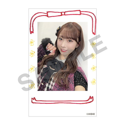 チェキ風カード　山内 瑞葵