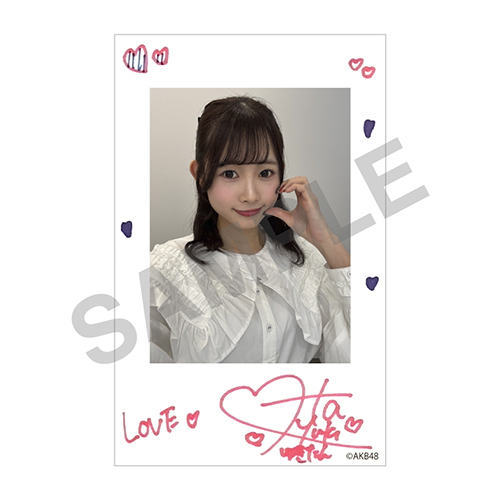 チェキ風カード　太田 有紀