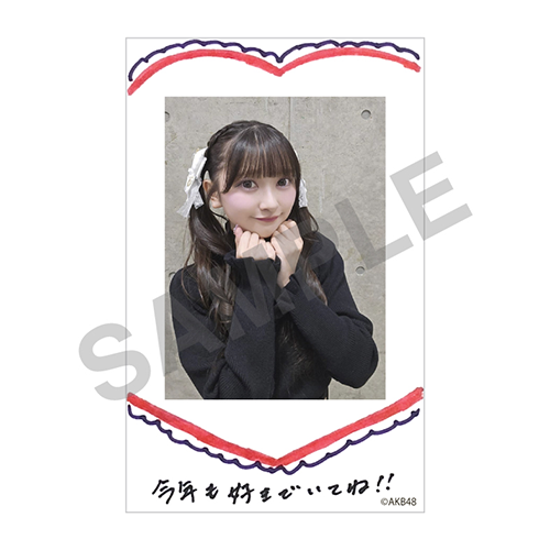 チェキ風カード　山﨑 空