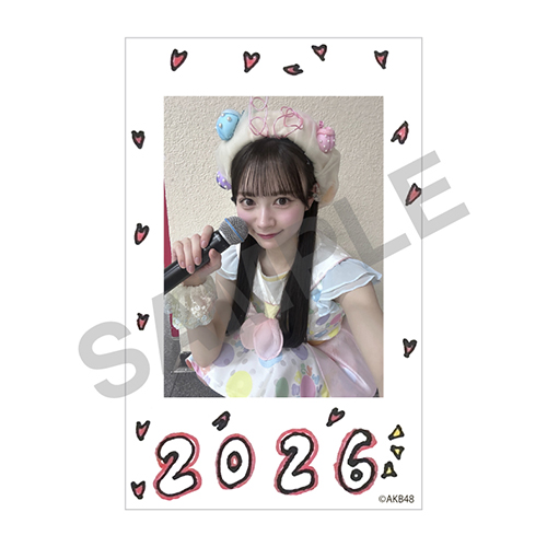 チェキ風カード　伊藤 百花