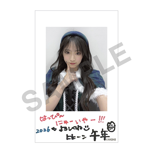 チェキ風カード　奥本 カイリ