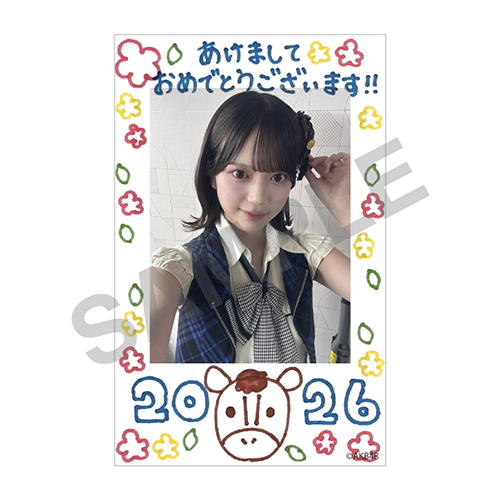 チェキ風カード　川村 結衣