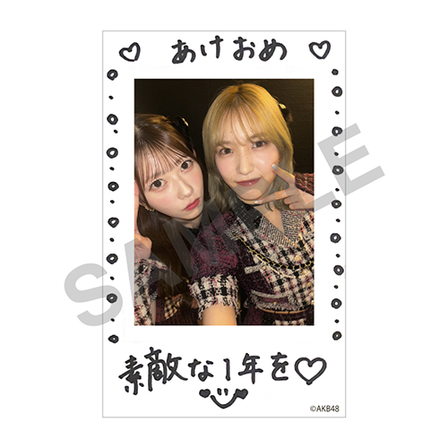 チェキ風カード　下尾 みう