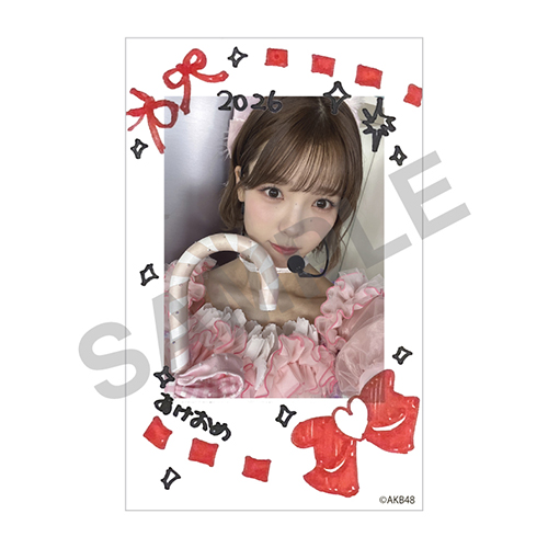 チェキ風カード　髙橋 彩音