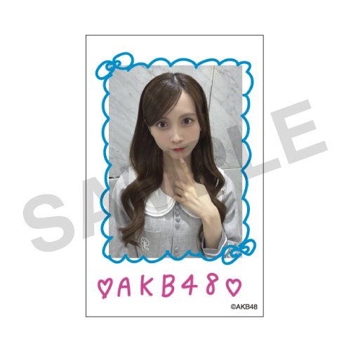 チェキ風カード　水島 美結